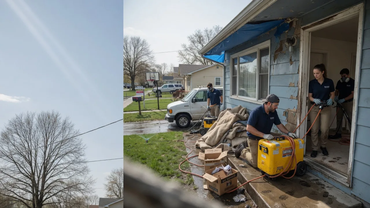 Basement Flood Cleanup in Nampa, ID near me